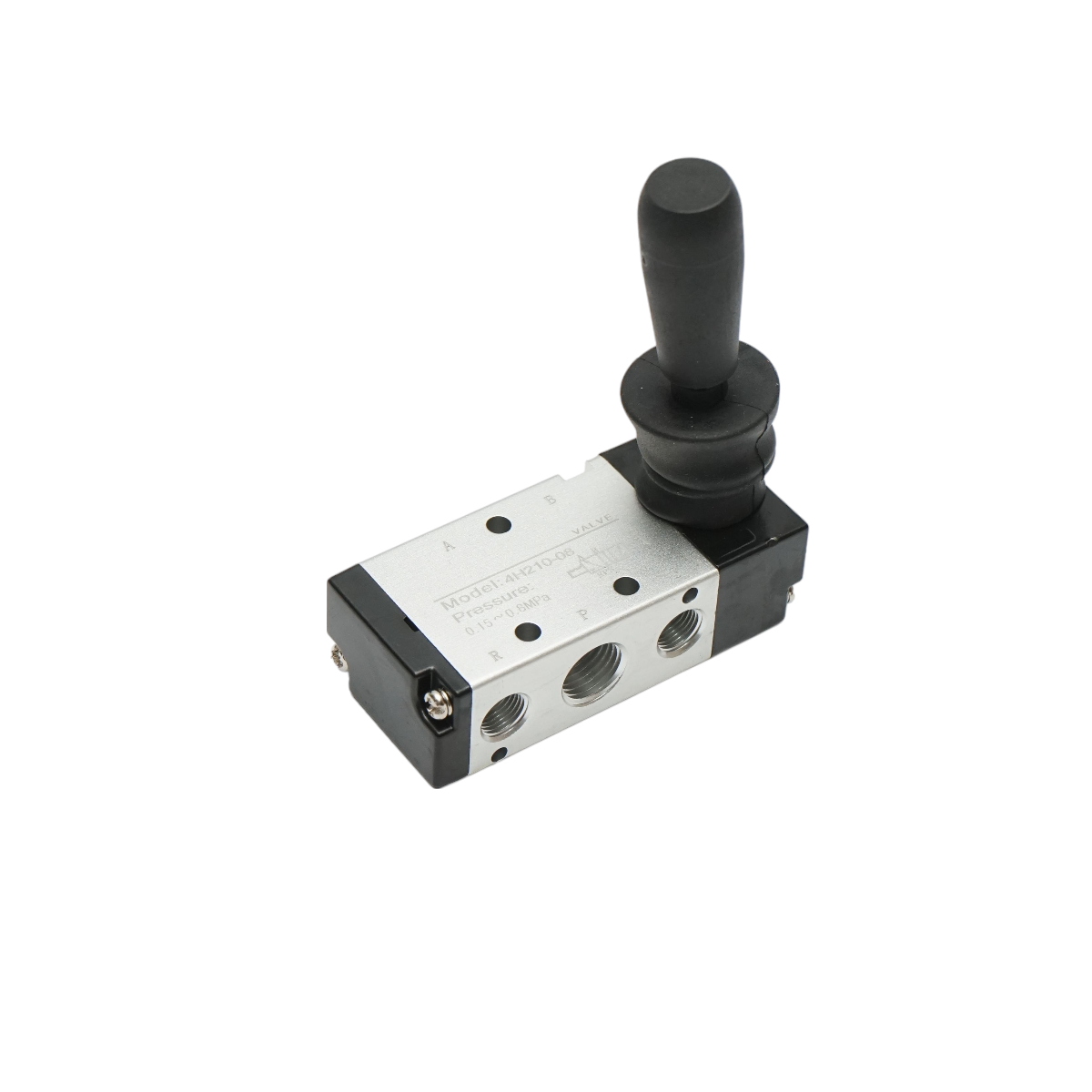 Pneumatic solenoid valve 3 circuits 1/4 with lever